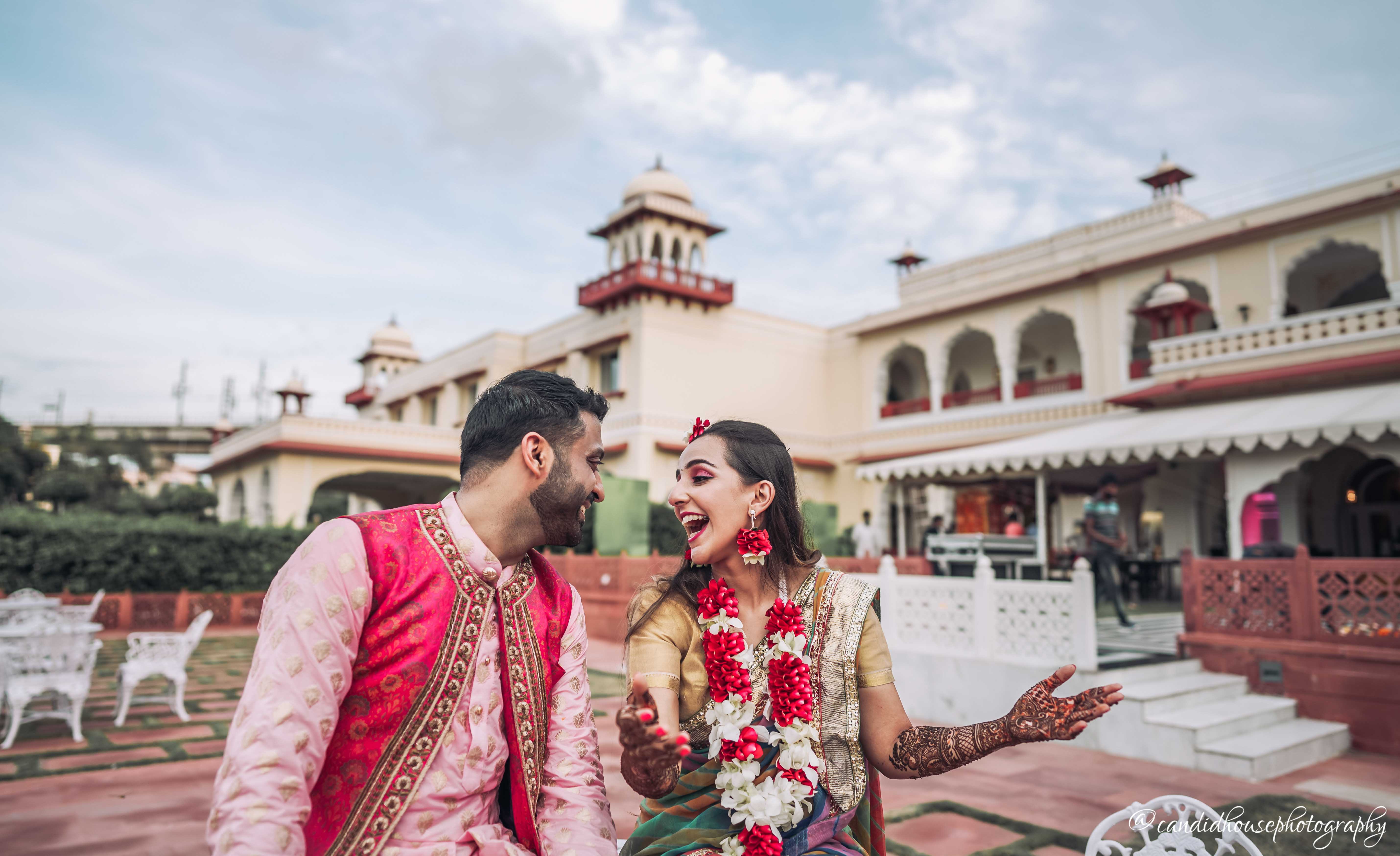 Jai Bagh palace hotel jaipur wedding pics