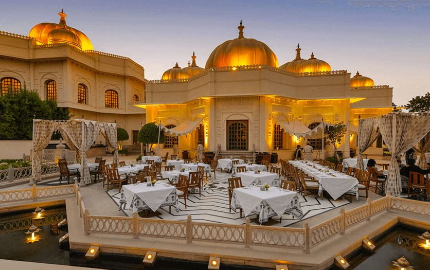 wedding in Oberoi Udai Vilas