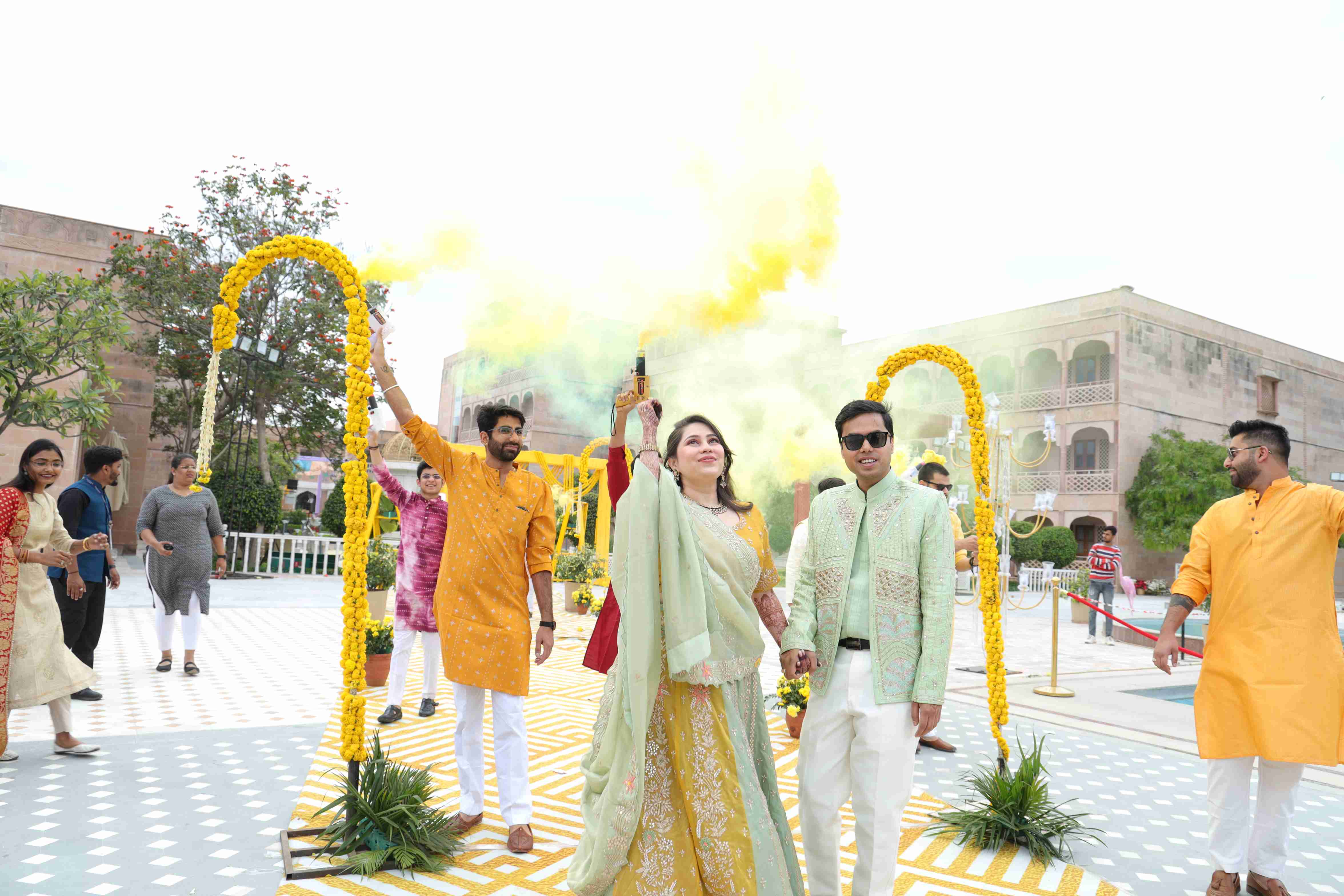 Ram Bagh palace hotel jaipur wedding photography