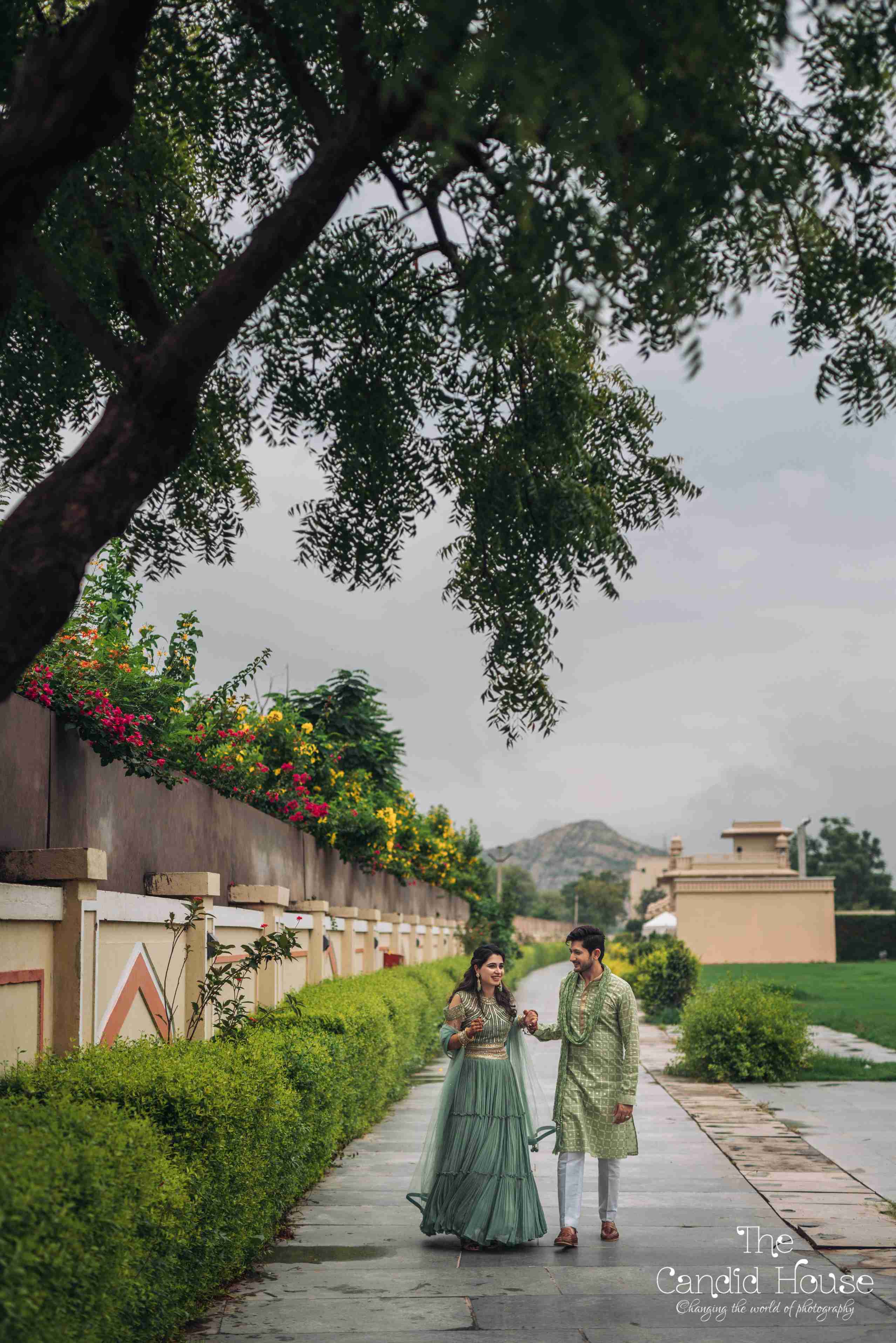 Indana Palace Hotel Jaipur wedding couple photo