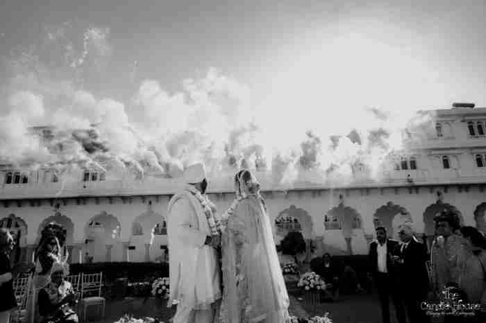 wedding in Jai Bagh palace