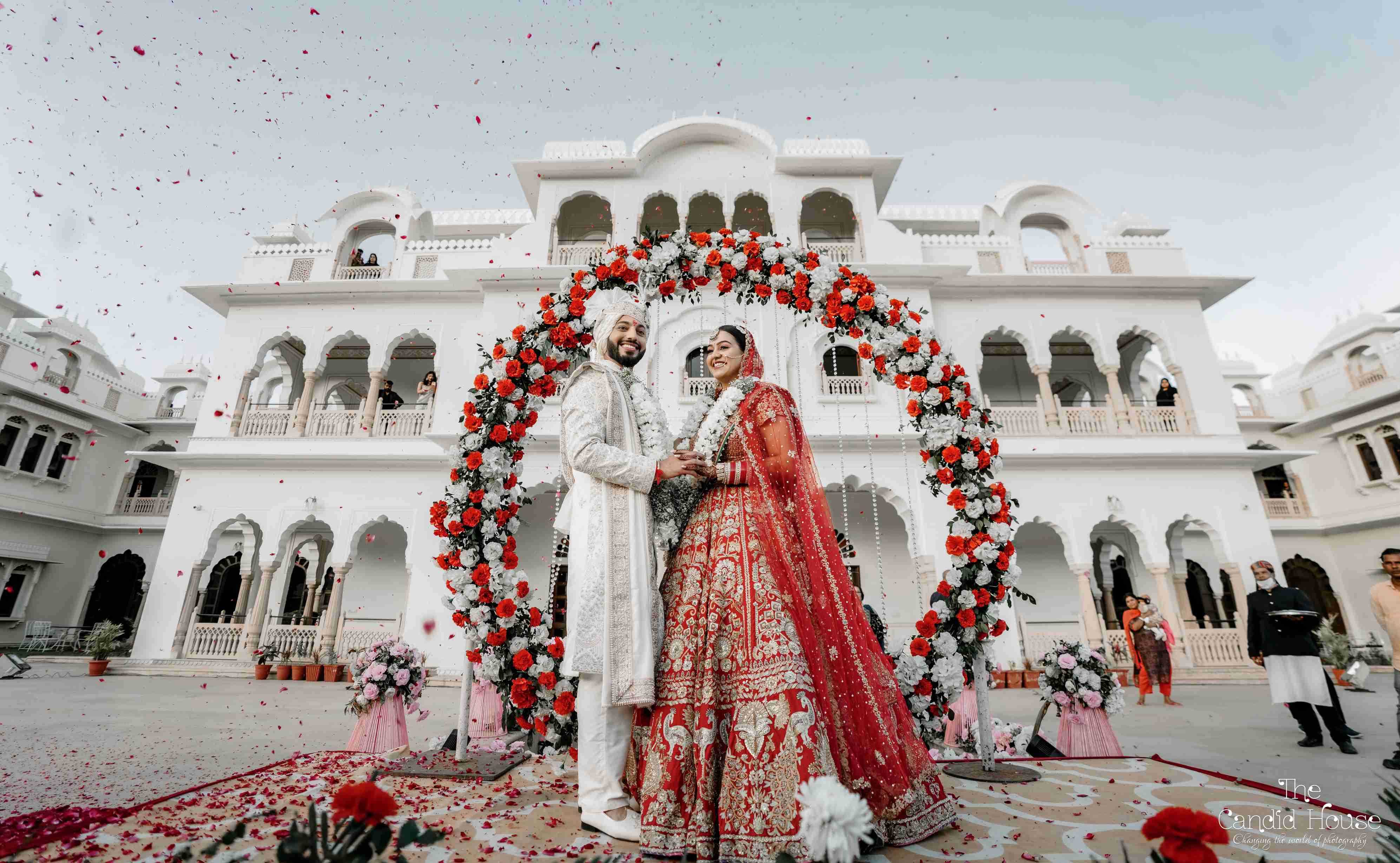 wedding in Jai Bagh palace